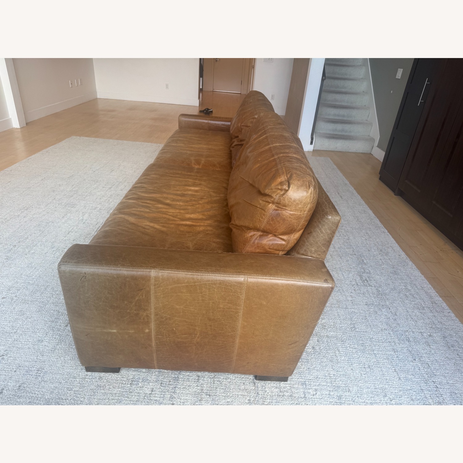 Restoration Hardware Maxwell Chestnut 10' Sofa - image-3