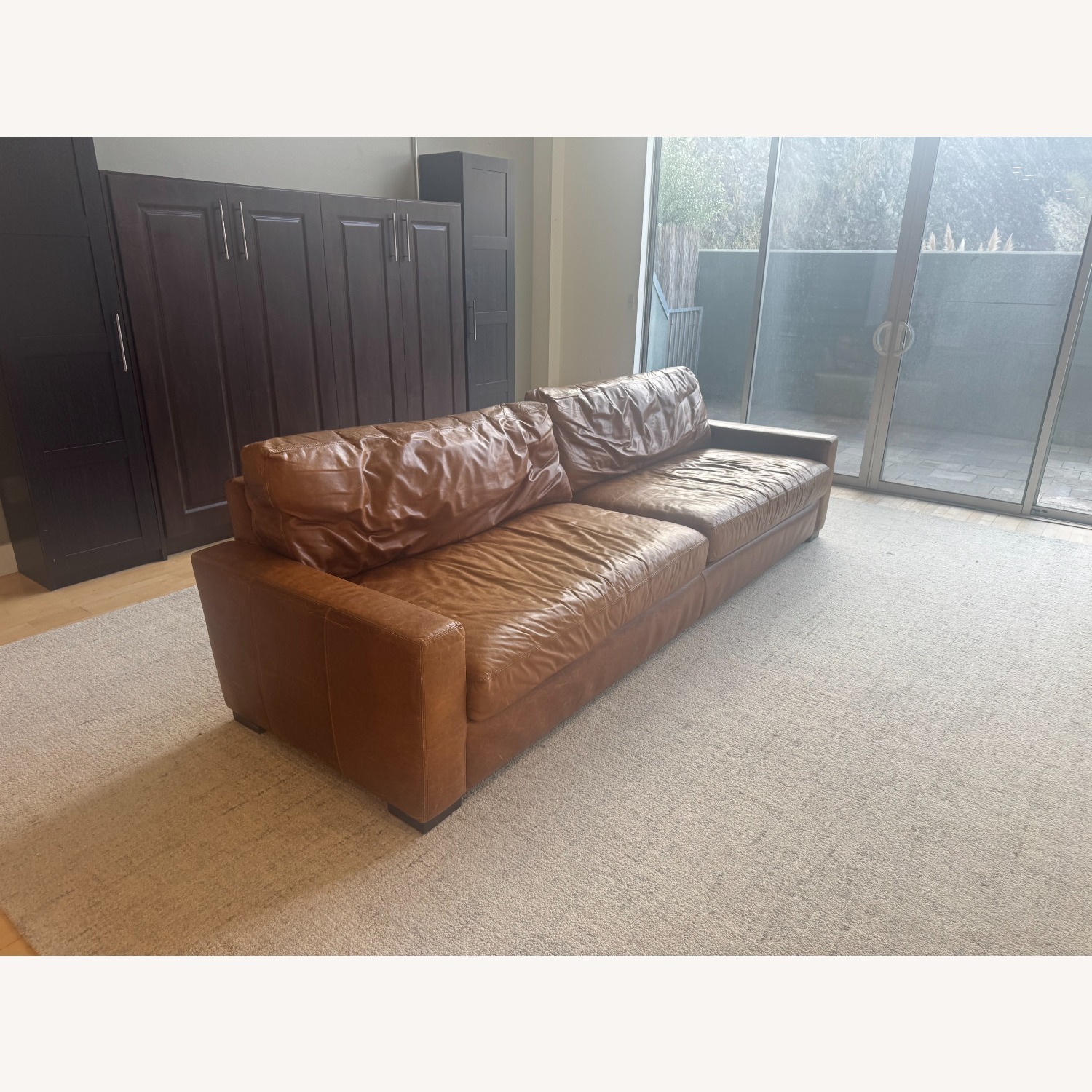 Restoration Hardware Maxwell Chestnut 10' Sofa - image-2