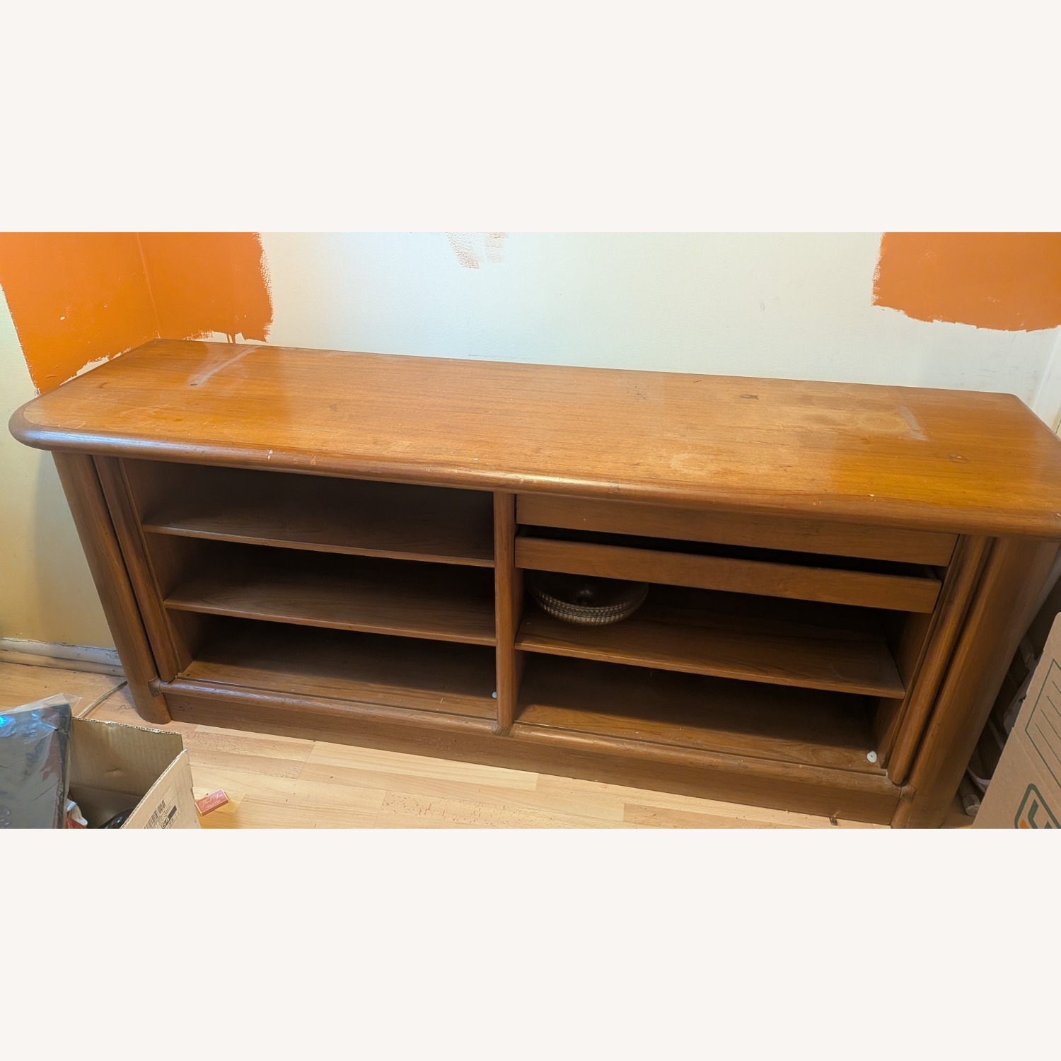 Vintage/Antique Teak Wood Sideboard - image-1