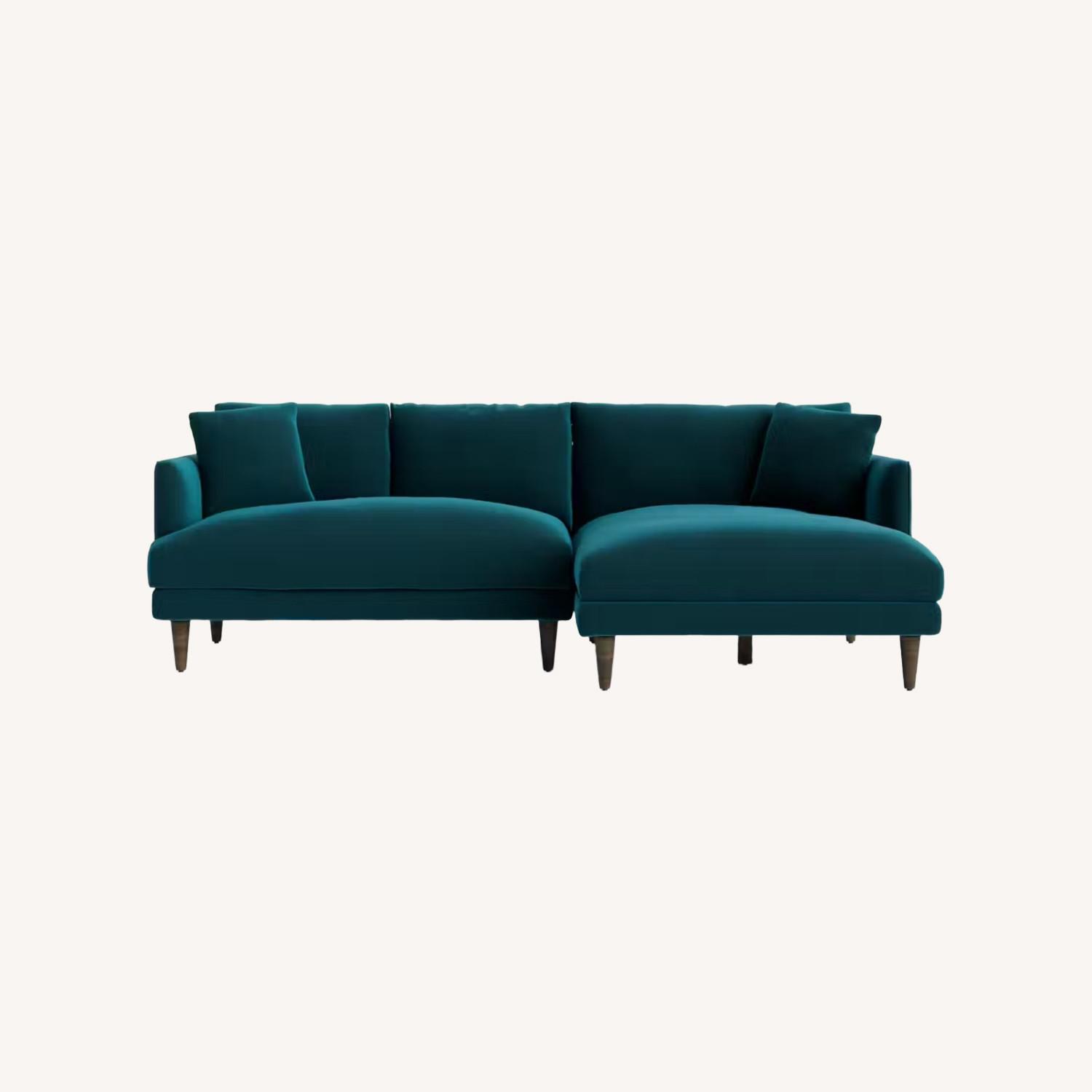 Lewis Apartment Sectional with Chaise - image-0