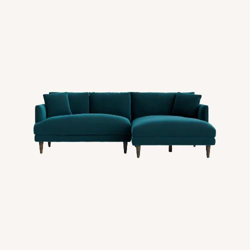 Used Lewis Apartment Sectional with Chaise  for sale on AptDeco