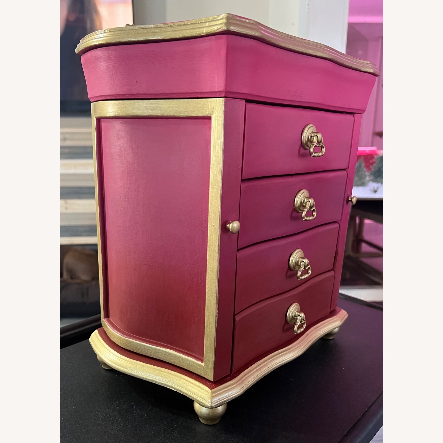 Jewelry Box Pink/Red - image-6