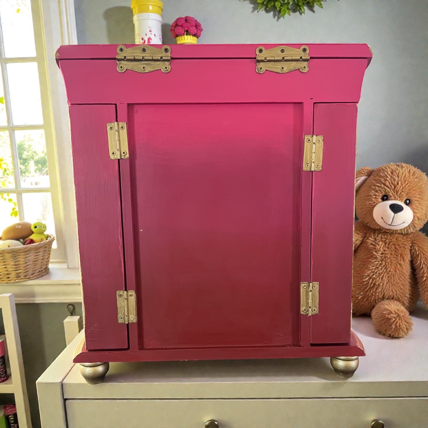 Jewelry Box Pink/Red - image-9