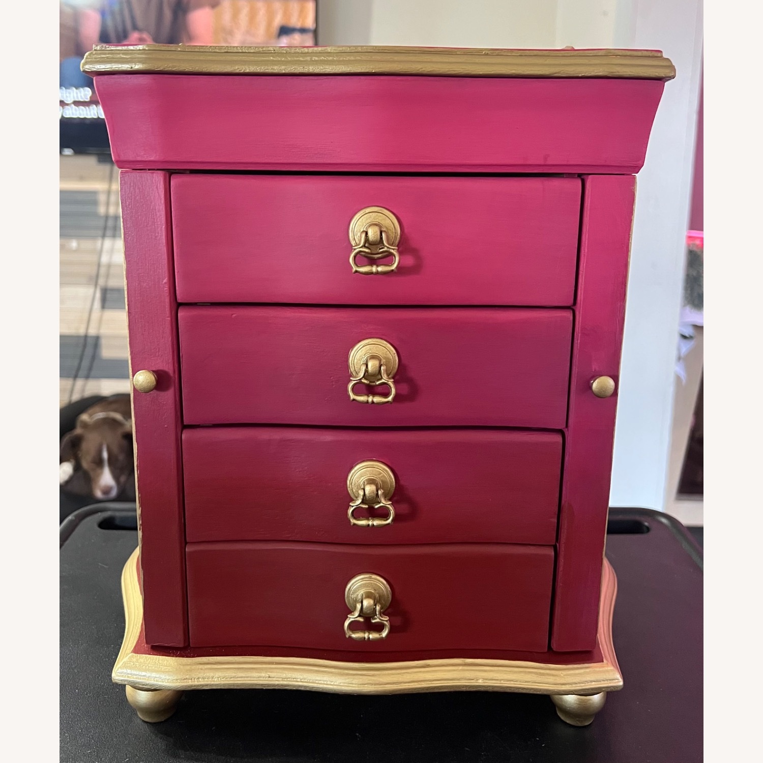 Jewelry Box Pink/Red - image-4