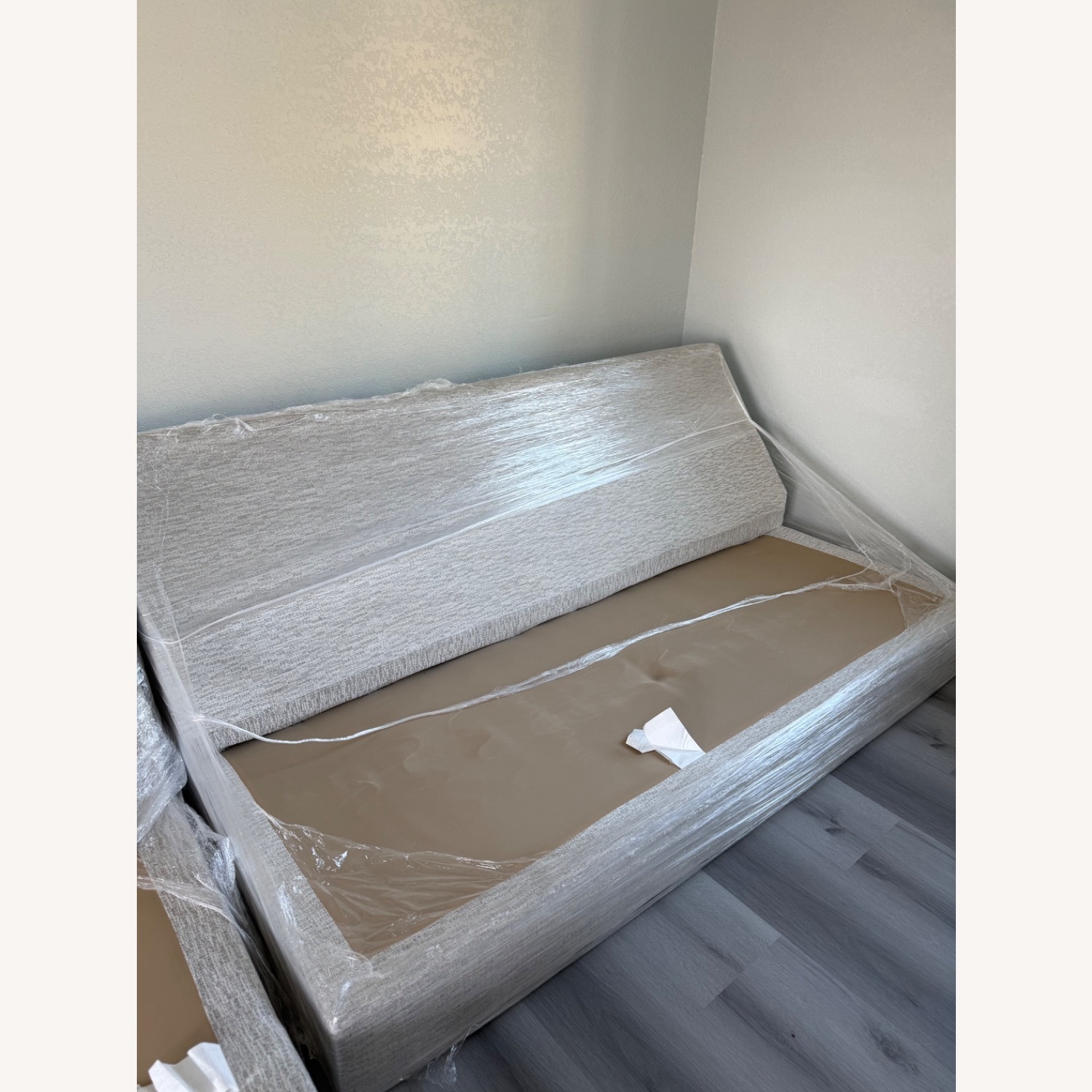 Natural Fabric 3+ Piece Sectional - image-2