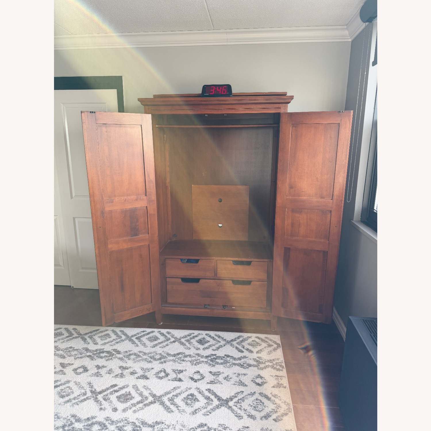 Ethan Allen Natural Armoire - image-2