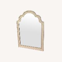 White Wood Wall Mirror