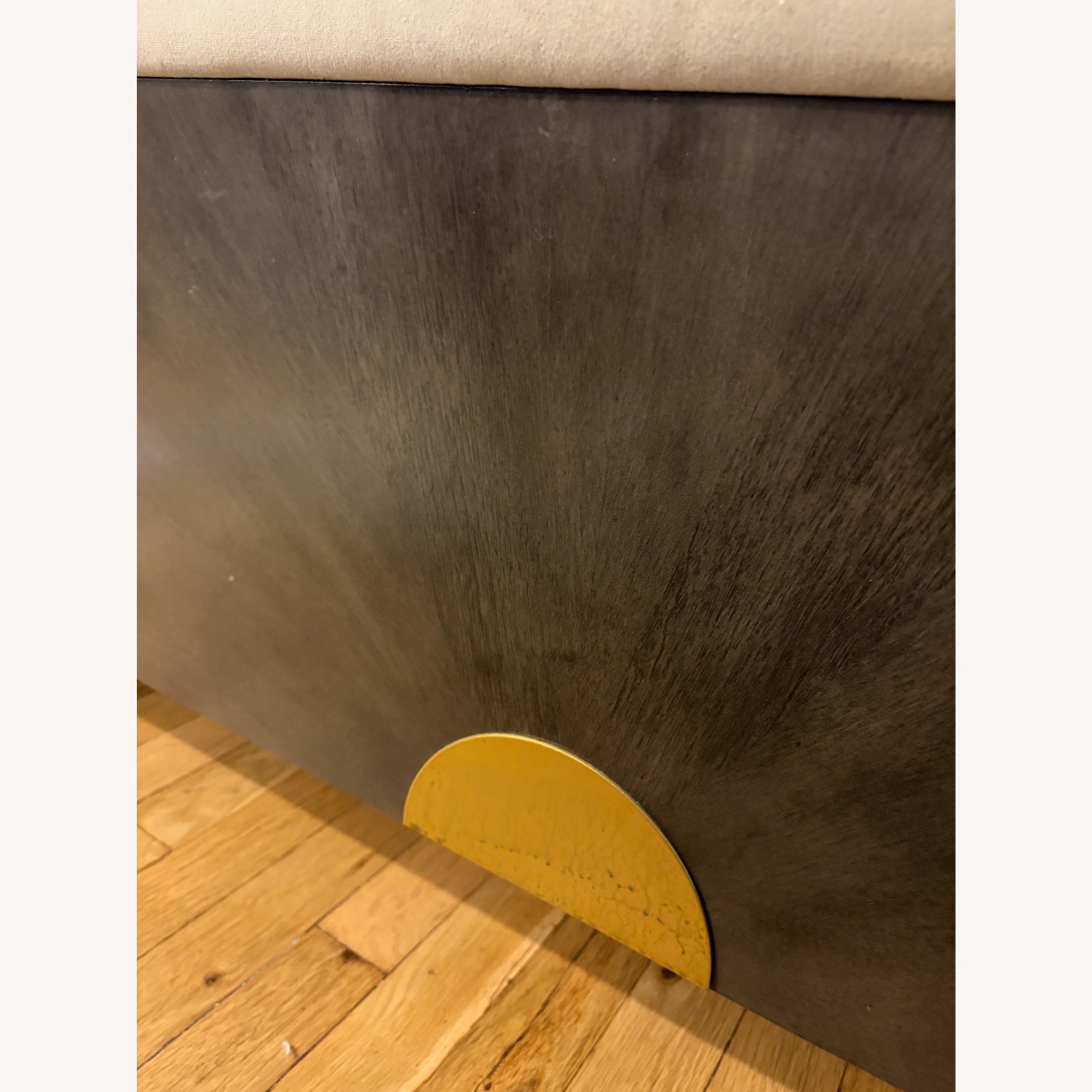 Bed Bath & Beyond Dark Brown Wood Chest - image-3