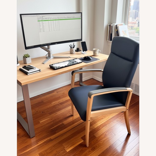 Used Krug Jordan Chair Anti Microbial Finish for sale on AptDeco