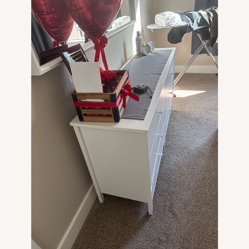 Used IKEA White Wood Dresser for sale on AptDeco