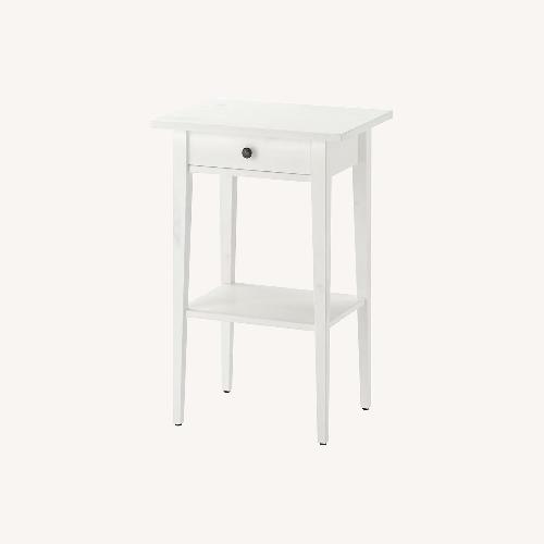 Used IKEA White Wood Side Tables for sale on AptDeco