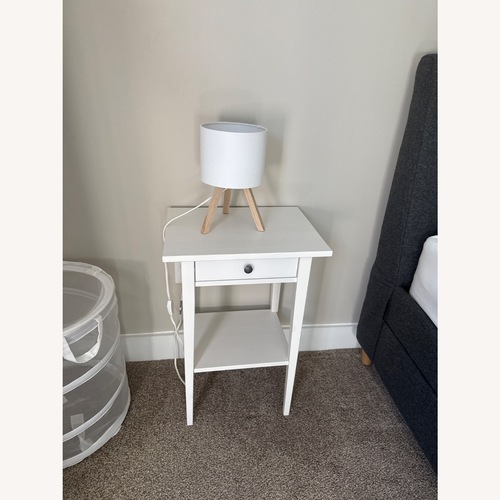 Used IKEA White Wood Side Tables for sale on AptDeco