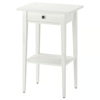 IKEA White Wood Side Tables