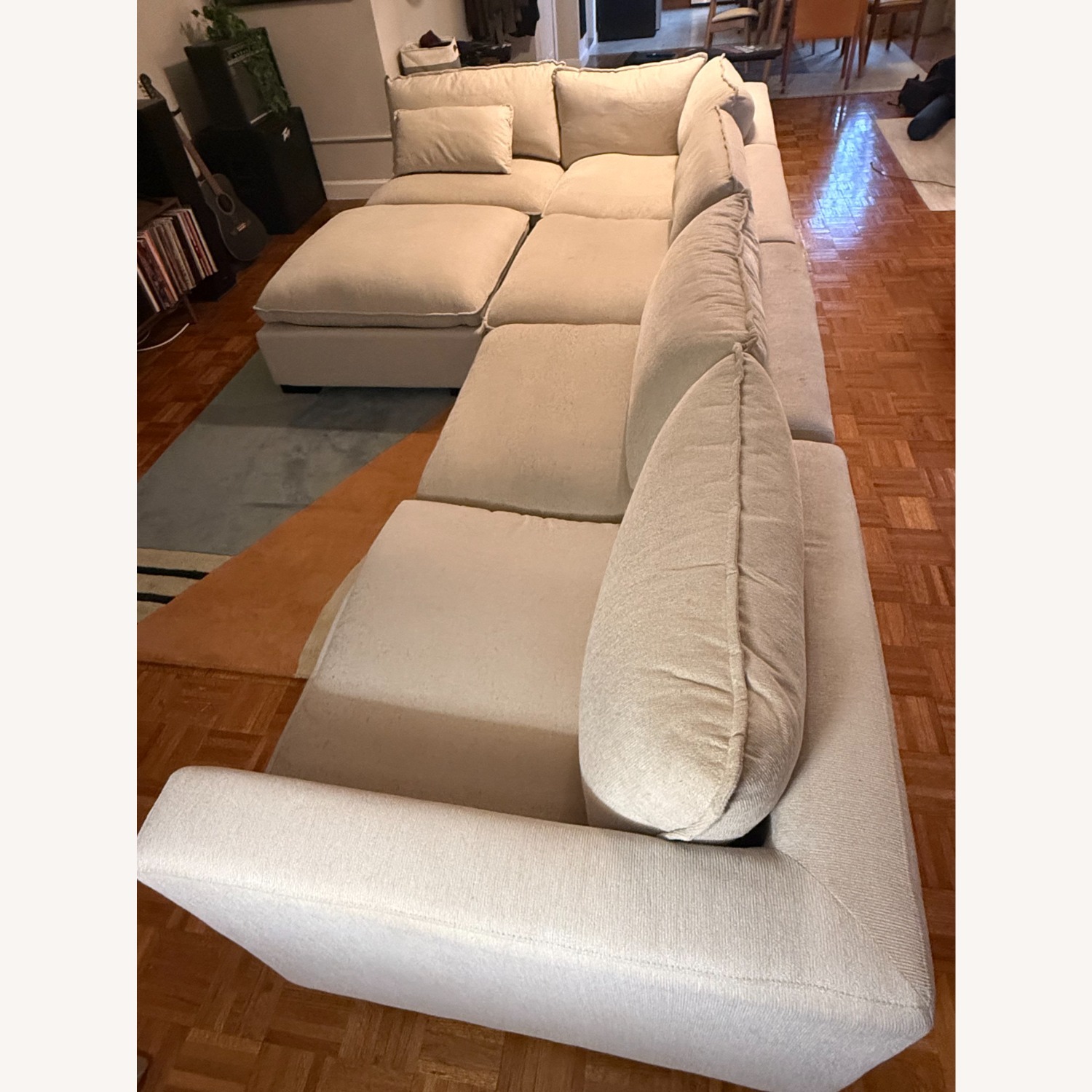 Wayfair 6 Piece Modular Sectional w Ottoman - image-2