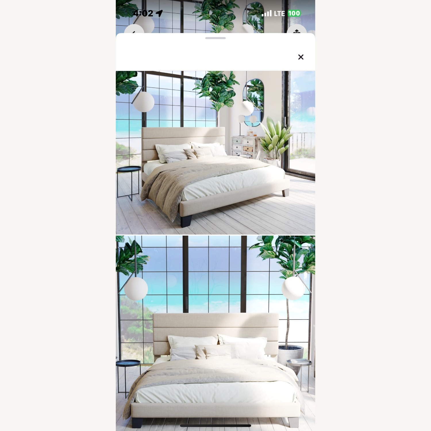 Wayfair Full Size Fluted Platform Bed - image-4