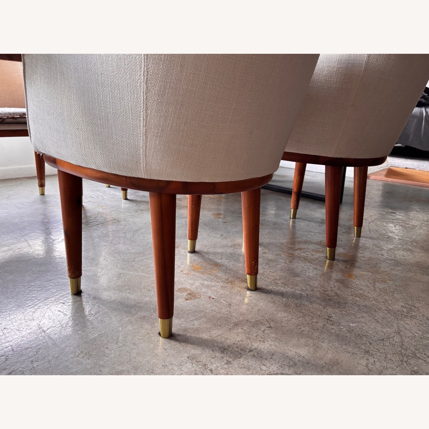 CB2 Viceroy Cowhide Dining Chairs - image-5