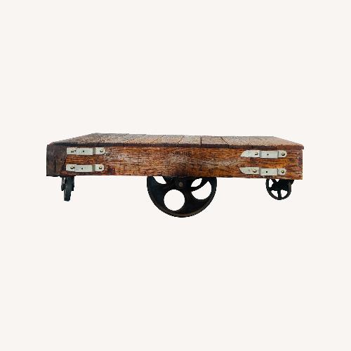 Used Vintage Industrial Factory Cart for sale on AptDeco
