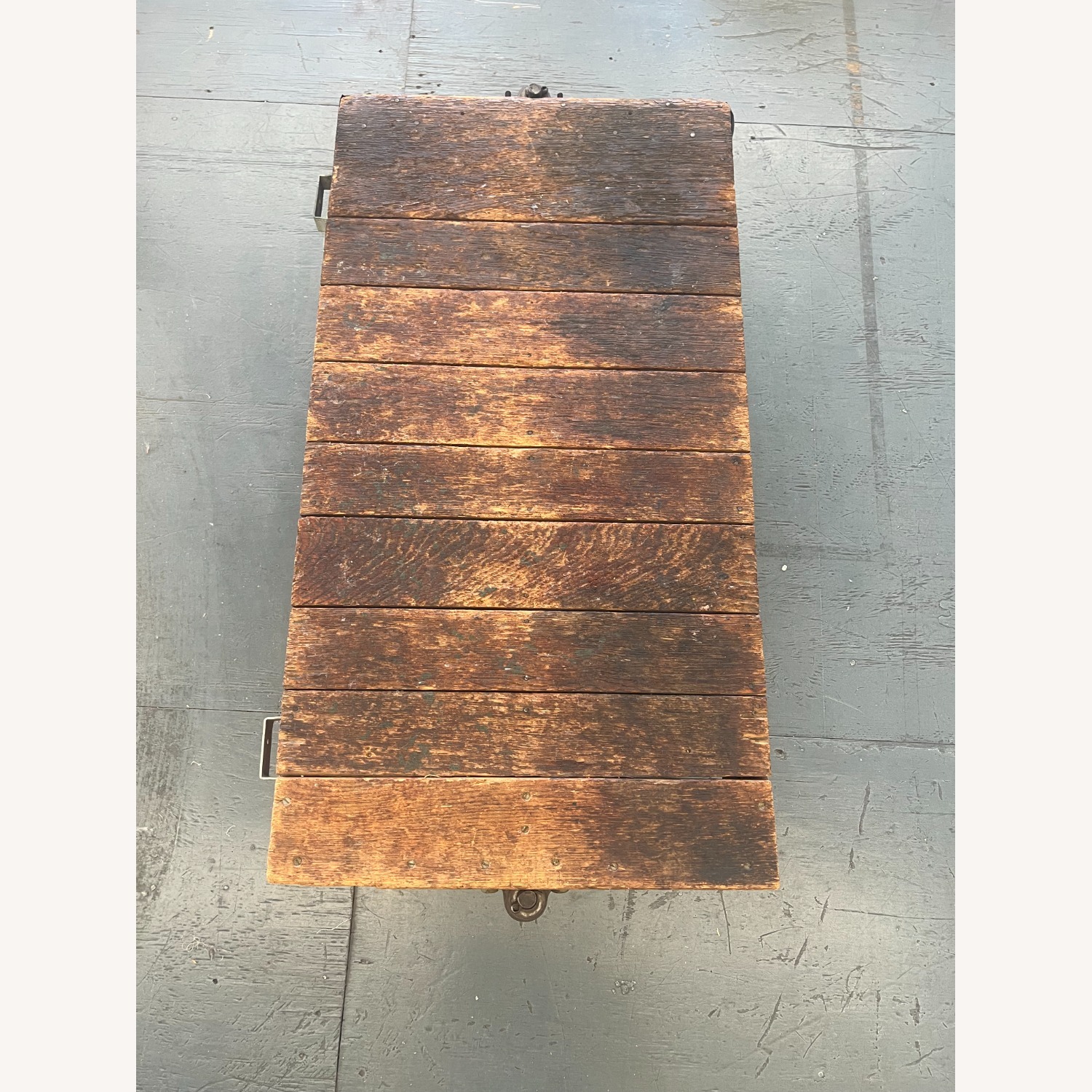 Vintage Industrial Factory Cart - image-4