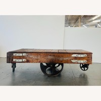 Vintage Industrial Factory Cart