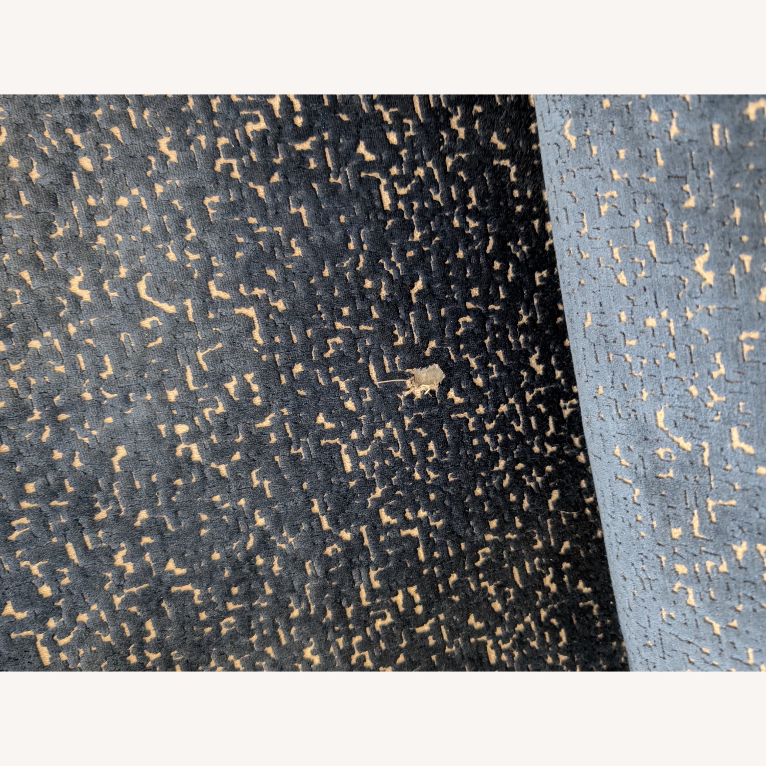 Blue Velvet 2 Piece Sectional - image-3