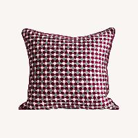 Anthropologie Alva Floral Cotton Velvet Pillow