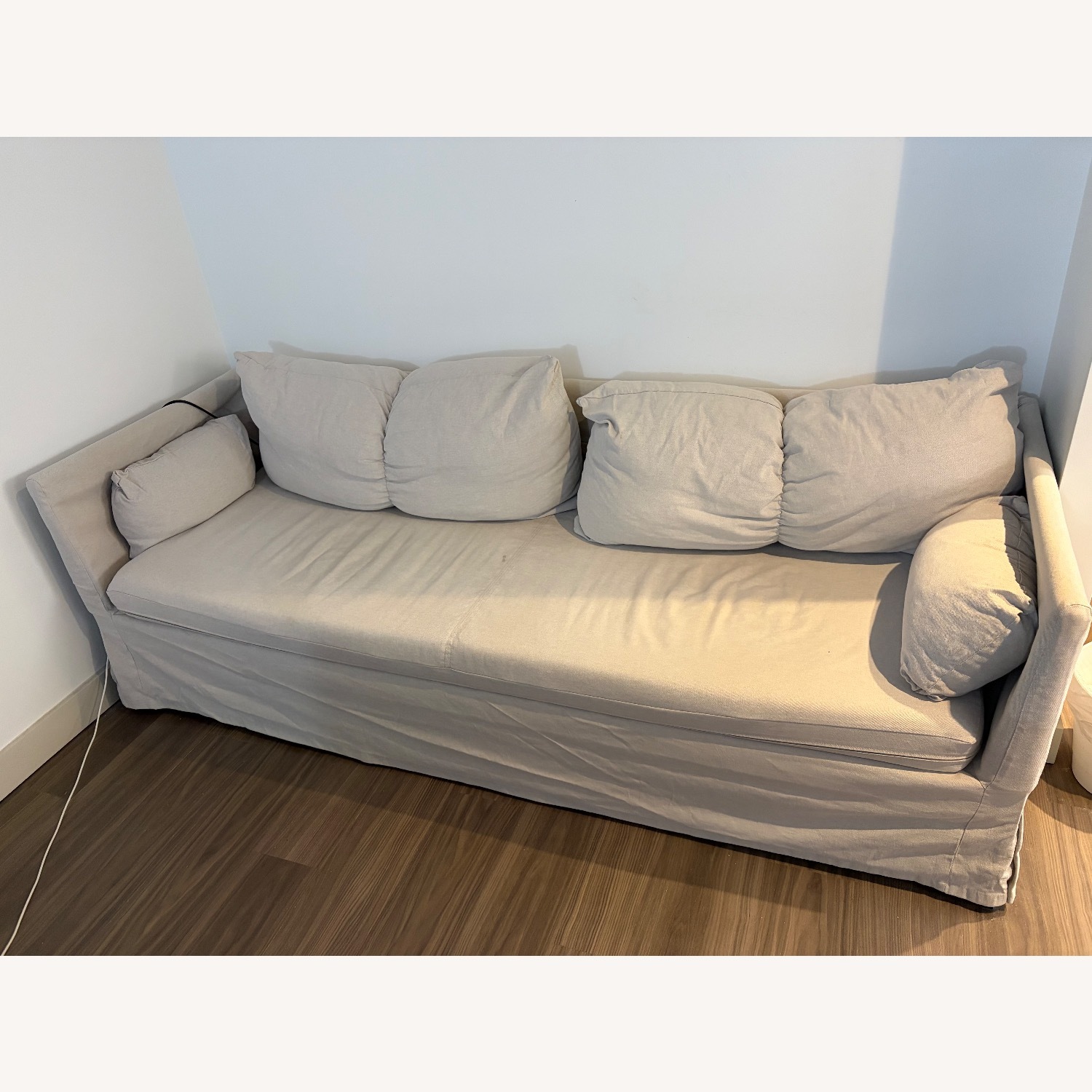 IKEA Sandbacken 3-Seater Sofa with Slipcover - image-1