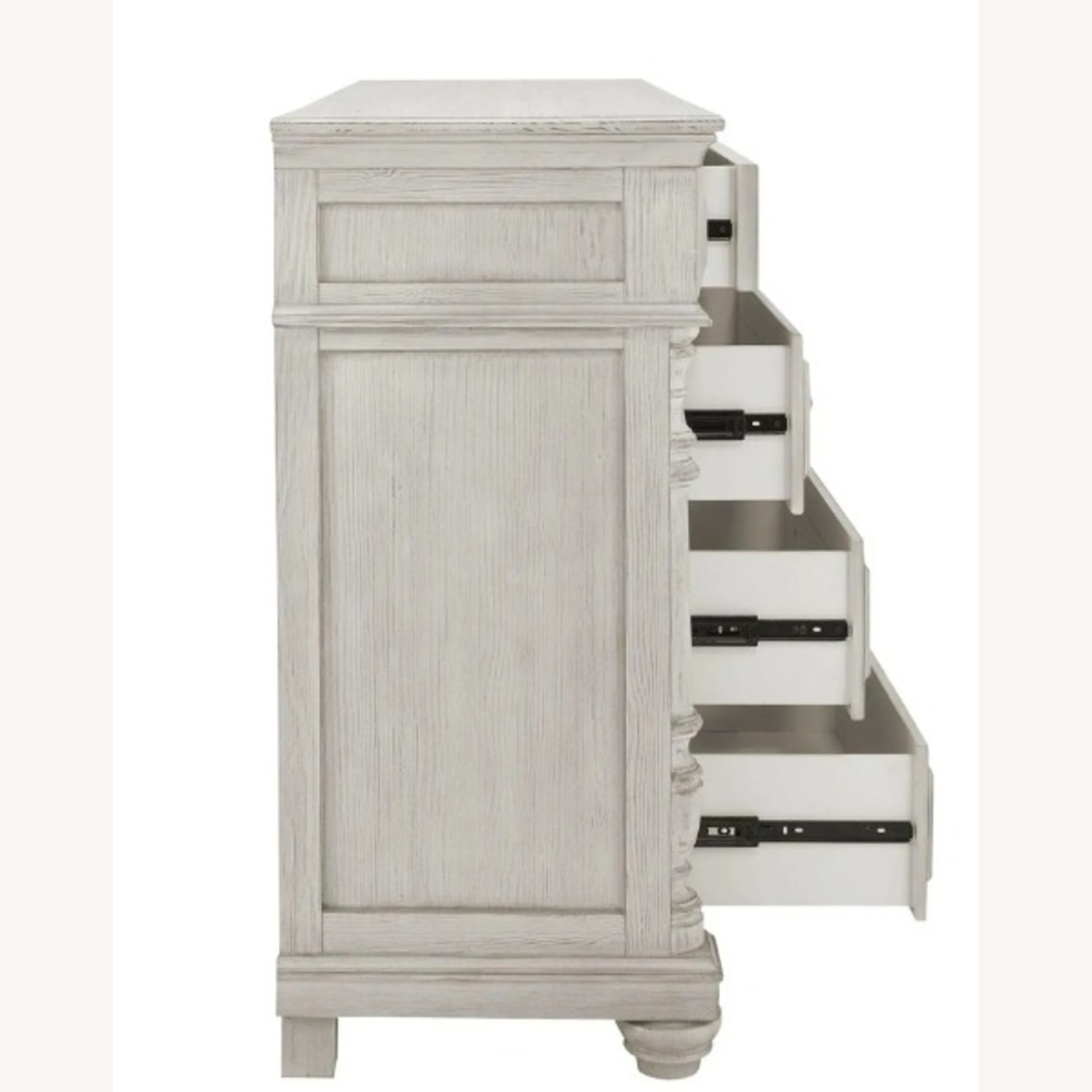 Raymour & Flanigan Ilaria Yellow Wood Dresser - image-3