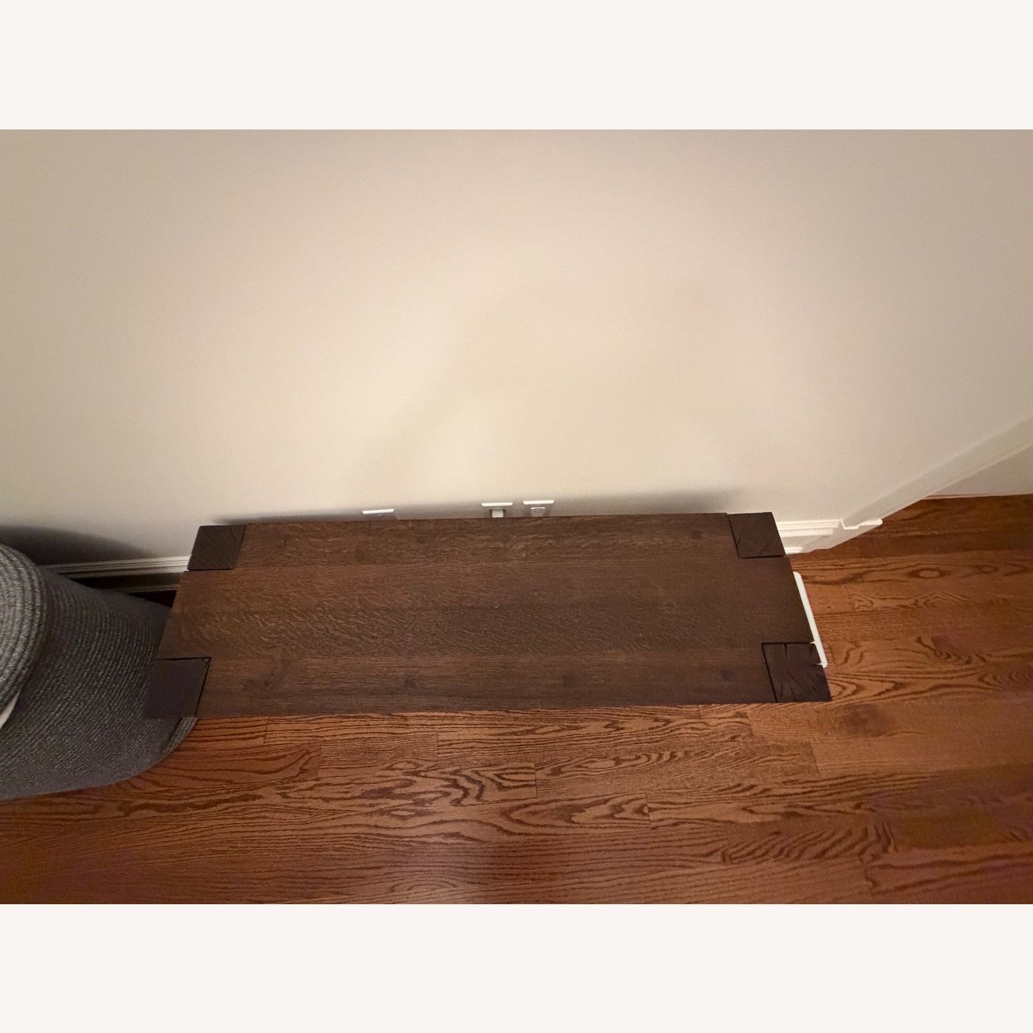 Crate & Barrel Wood Dining Table and bench - image-14