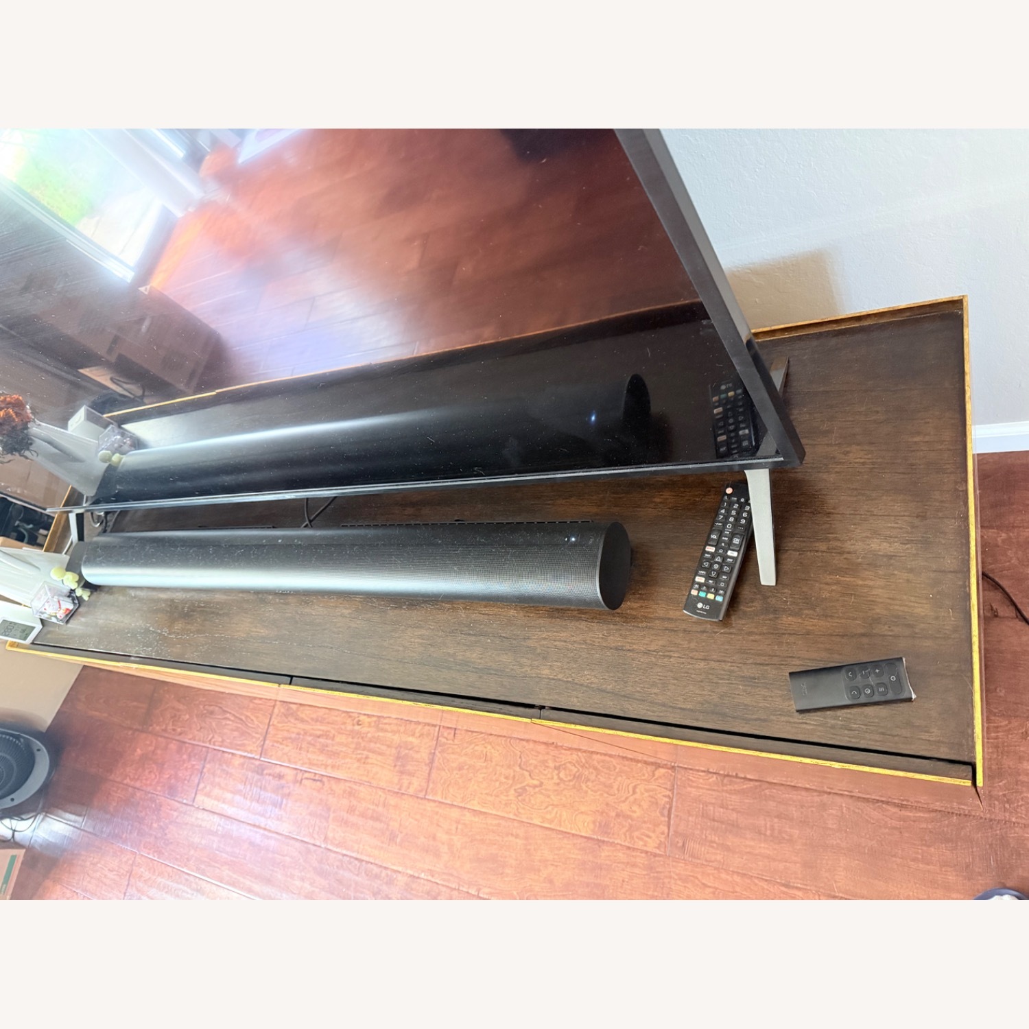 CB2 Gold Wood Sideboard - image-6