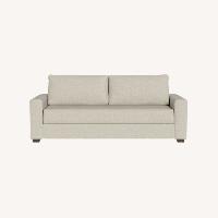 Customized Light Beige Linen 3+ Seater Sofa