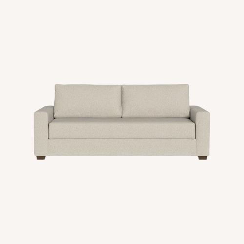 Used Customized Light Beige Linen 3+ Seater Sofa for sale on AptDeco