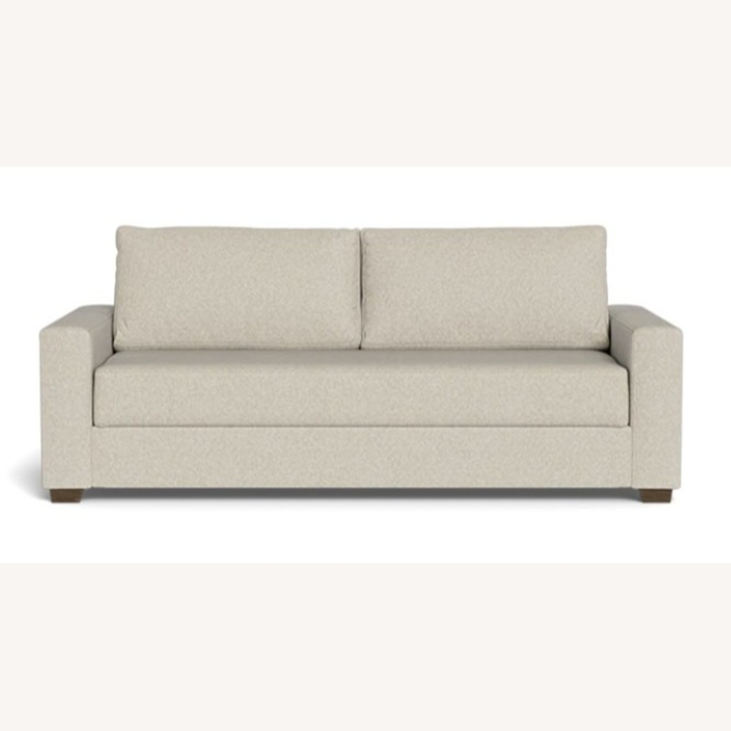 Customized Light Beige Linen 3+ Seater Sofa - image-1