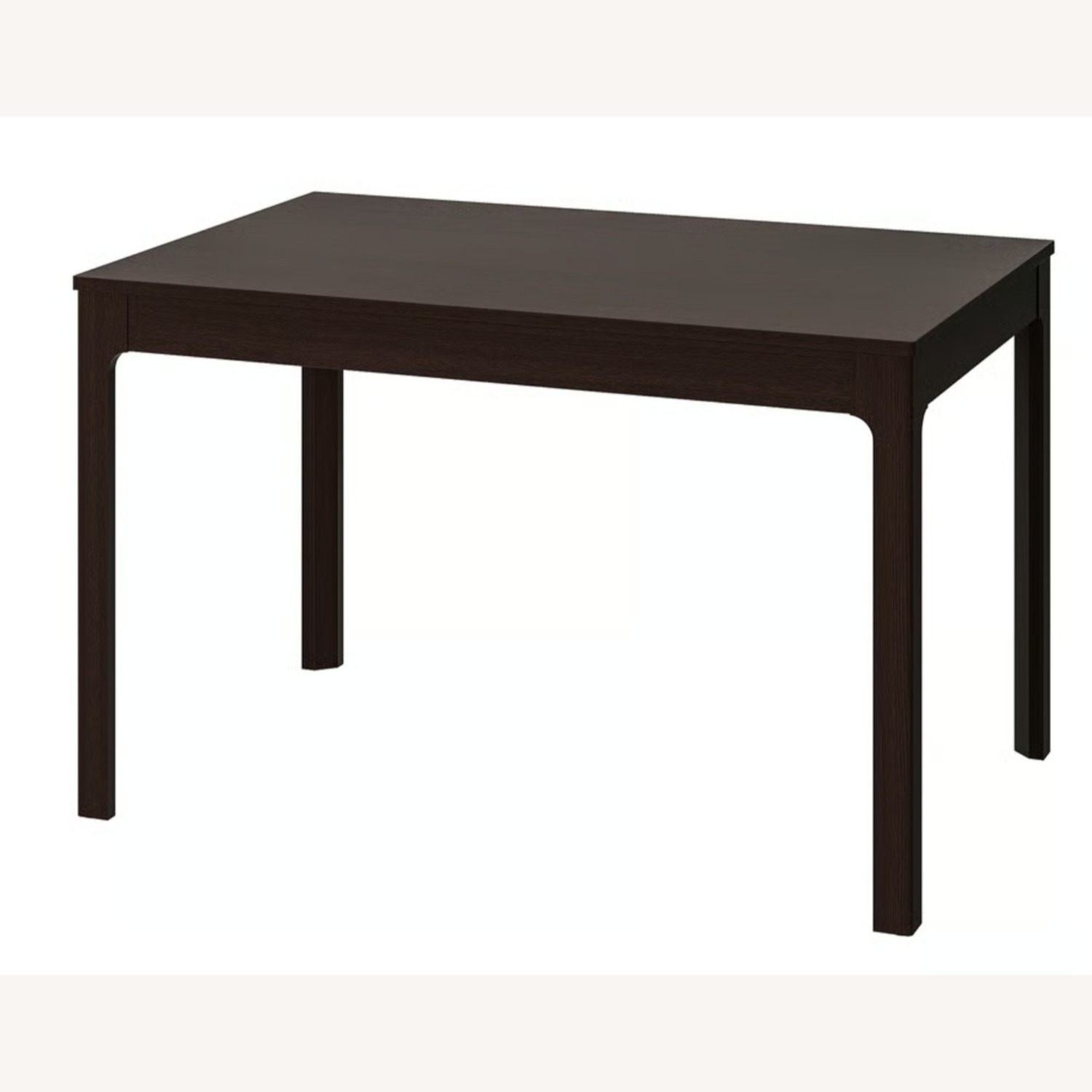 IKEA Dark Brown Wood Dining Set with 4 Chairs - image-0