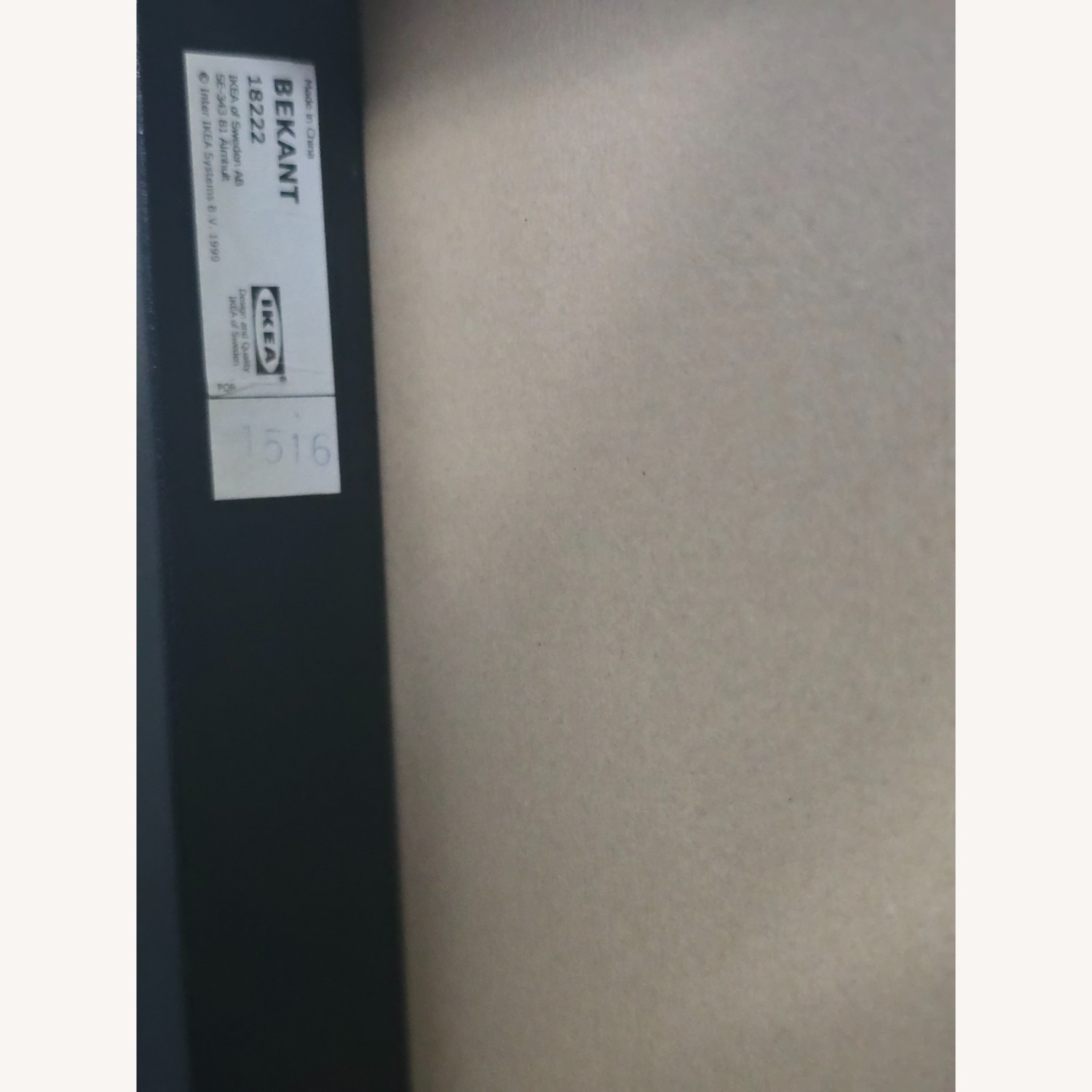 IKEA Bekant Light Gray Desk - image-10