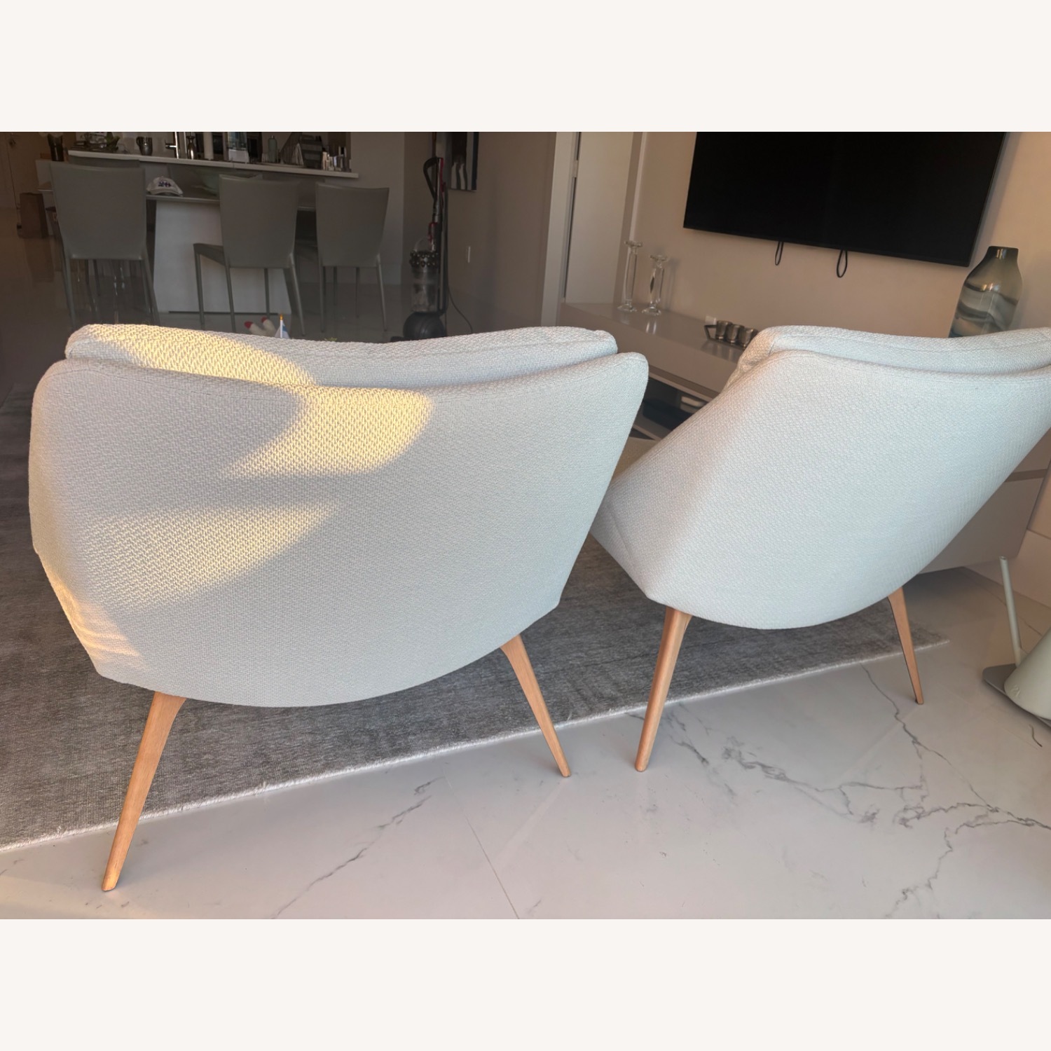 Modloft Modern Furniture Natural Accent Chairs - image-4