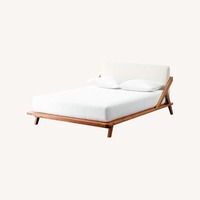 CB2 Drommen Wood Queen Bed
