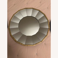 Pottery Barn Antique Gold Beveled Mirrors 