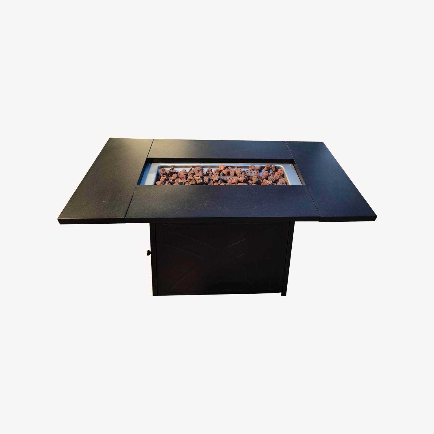 Black Metal Patio Furniture - image-0