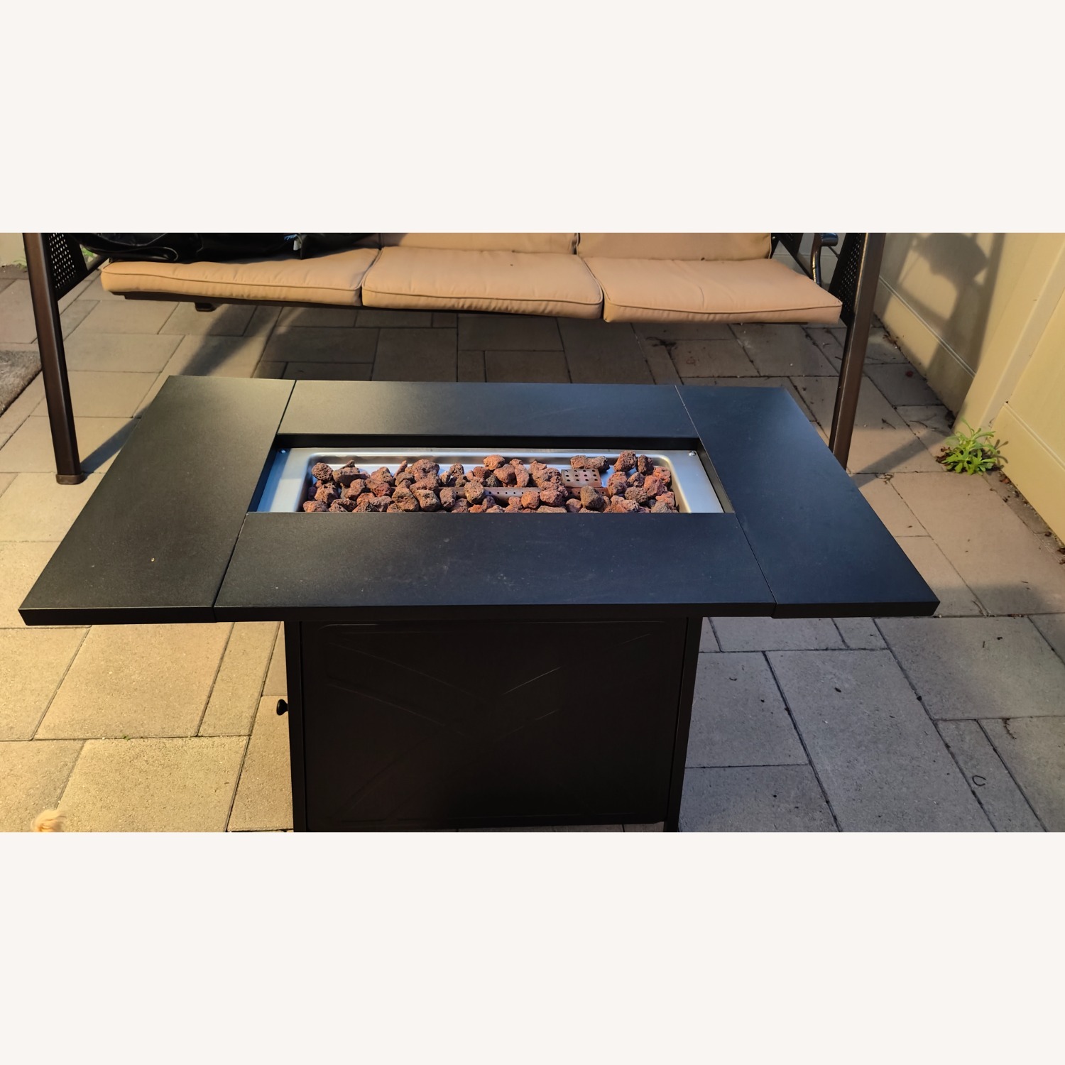 Black Metal Patio Furniture - image-1