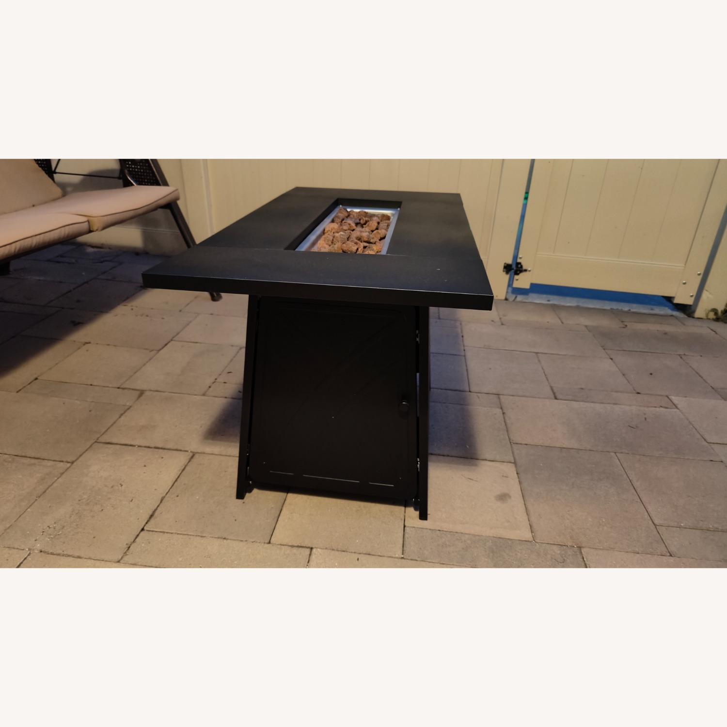 Black Metal Patio Furniture - image-2