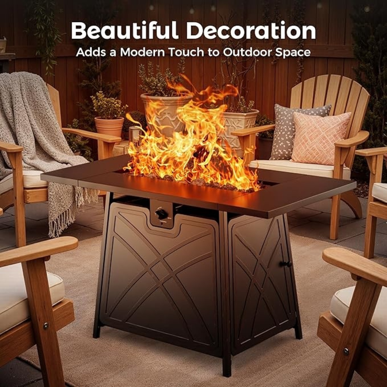 Black Metal Patio Furniture - image-4