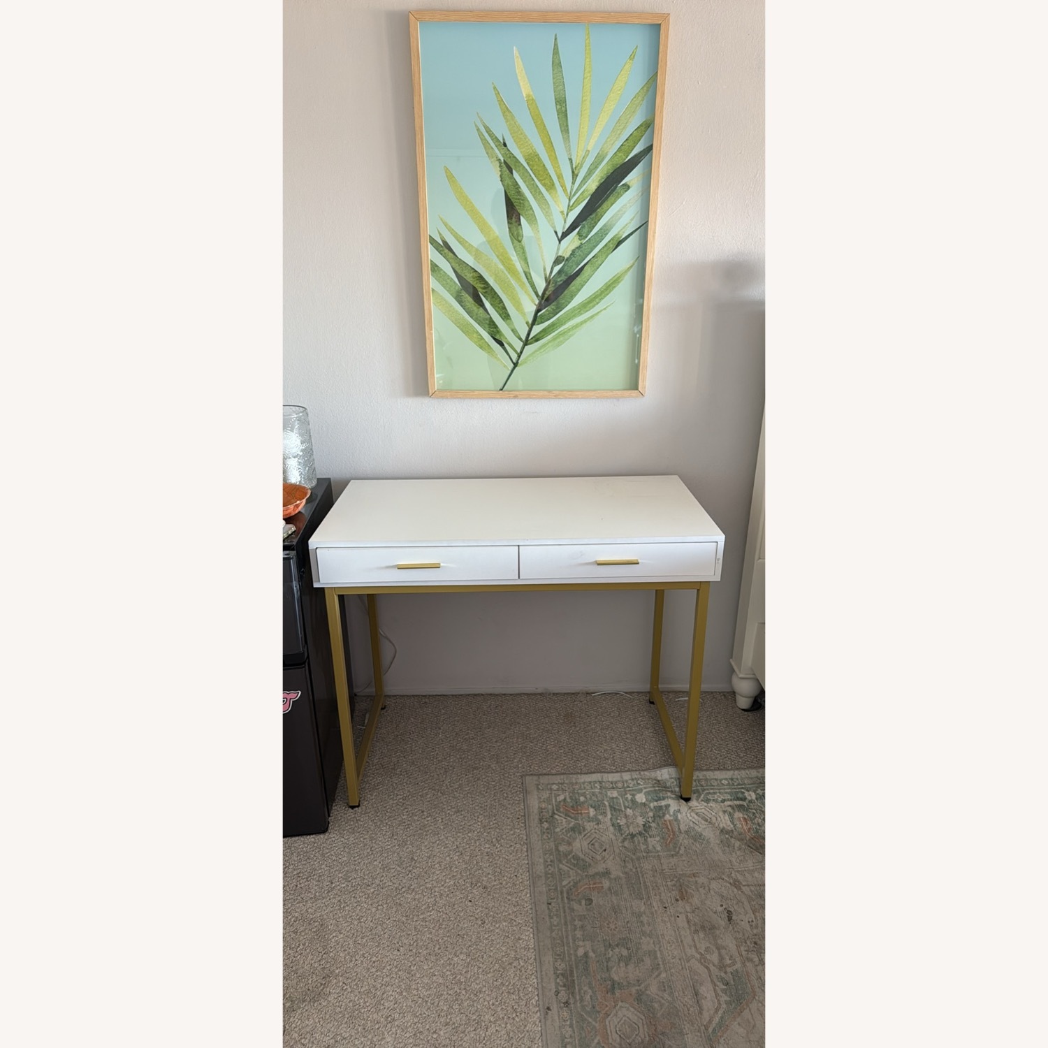 White Wood Desk - image-1