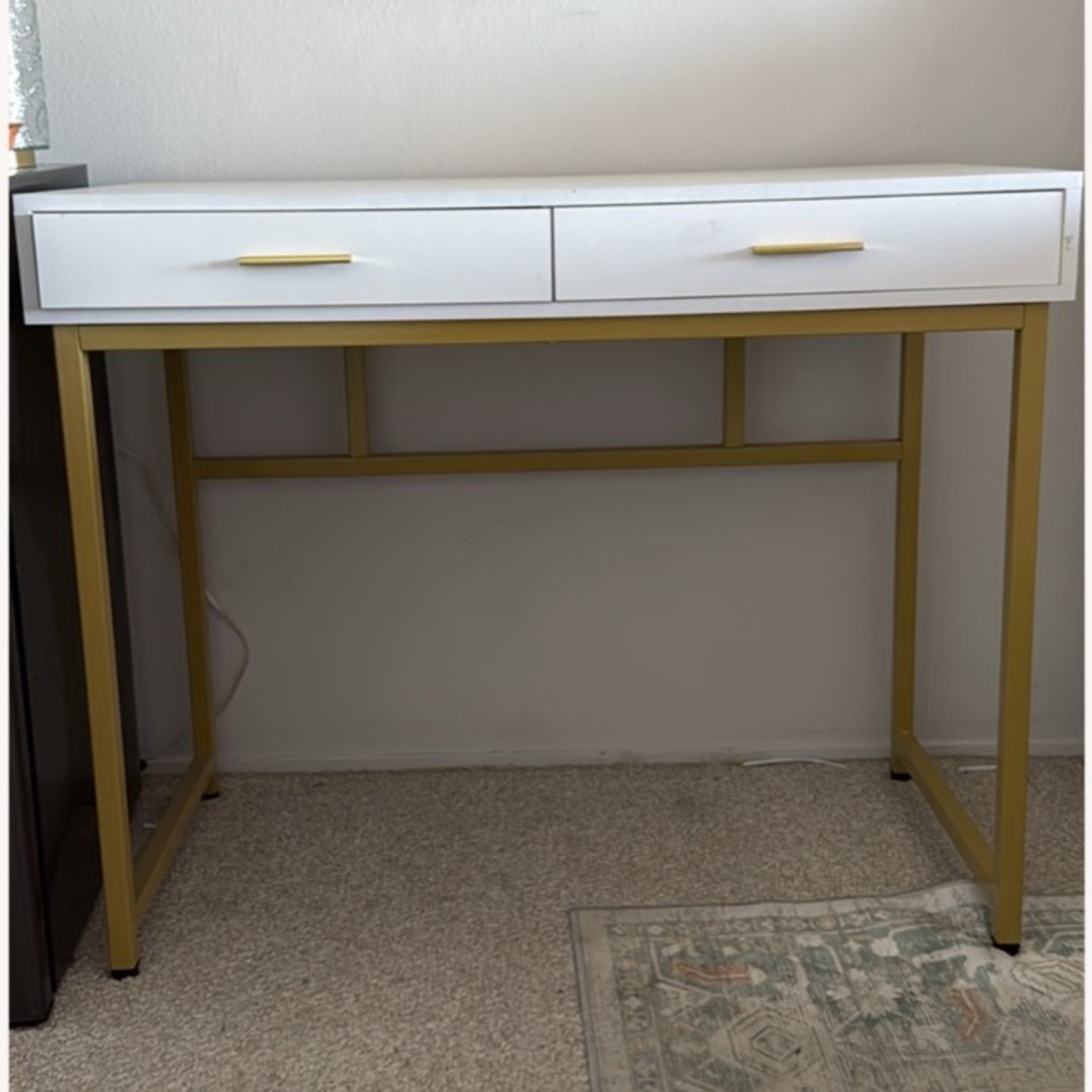 White Wood Desk - image-2