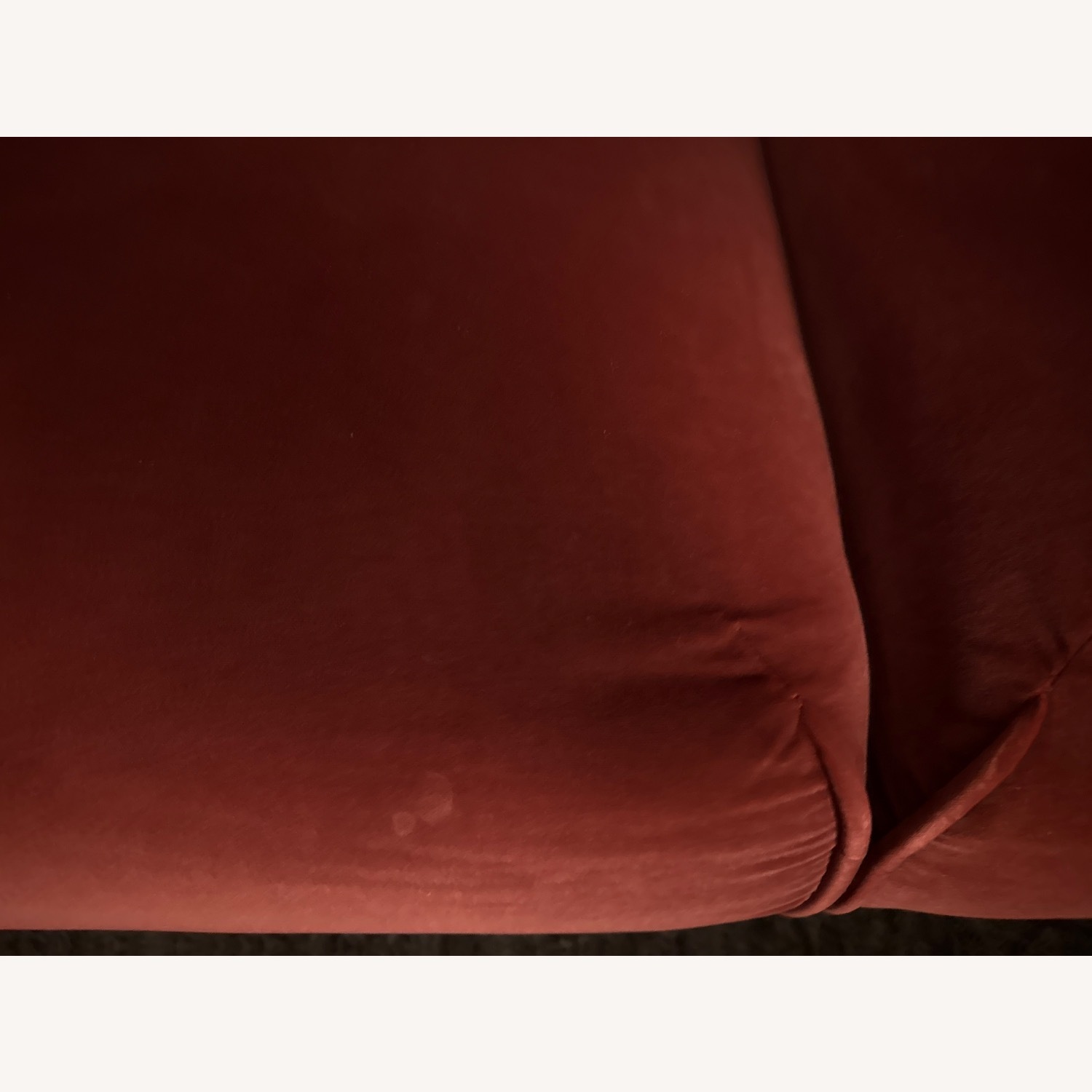 IKEA Red Velvet 3+ Piece Sectional - image-5