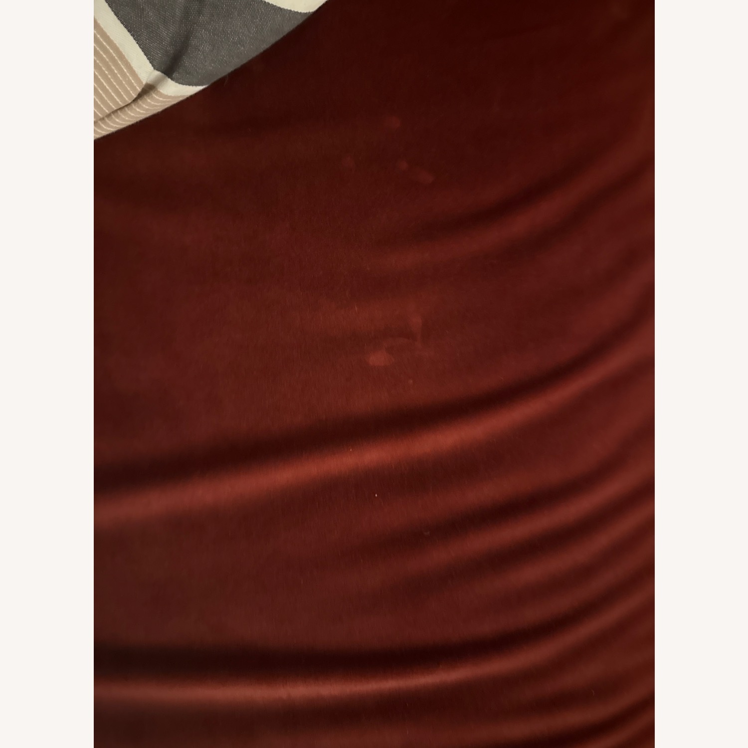 IKEA Red Velvet 3+ Piece Sectional - image-6