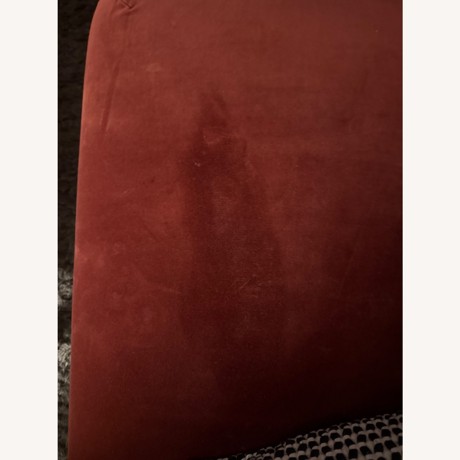 IKEA Red Velvet 3+ Piece Sectional - image-4