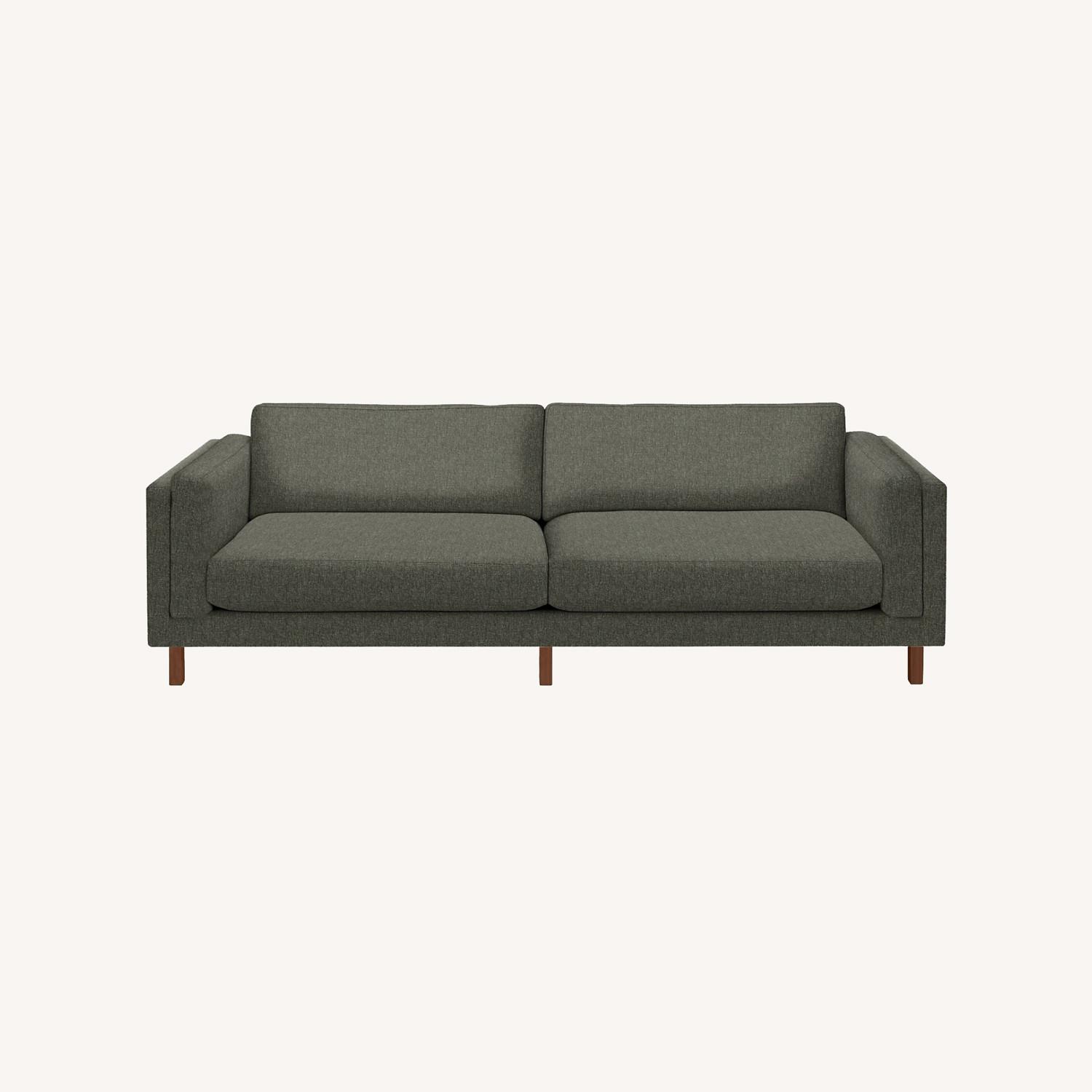 Room & Board Dark Gray Fabric 2 Seater Sofa - image-0