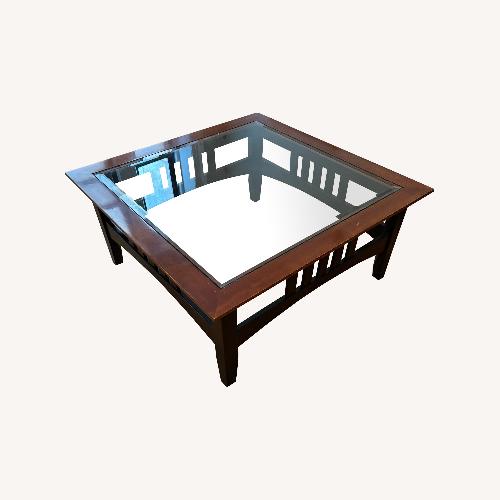 Used Ethan Allen Arts & Crafts Style Coffee Table for sale on AptDeco