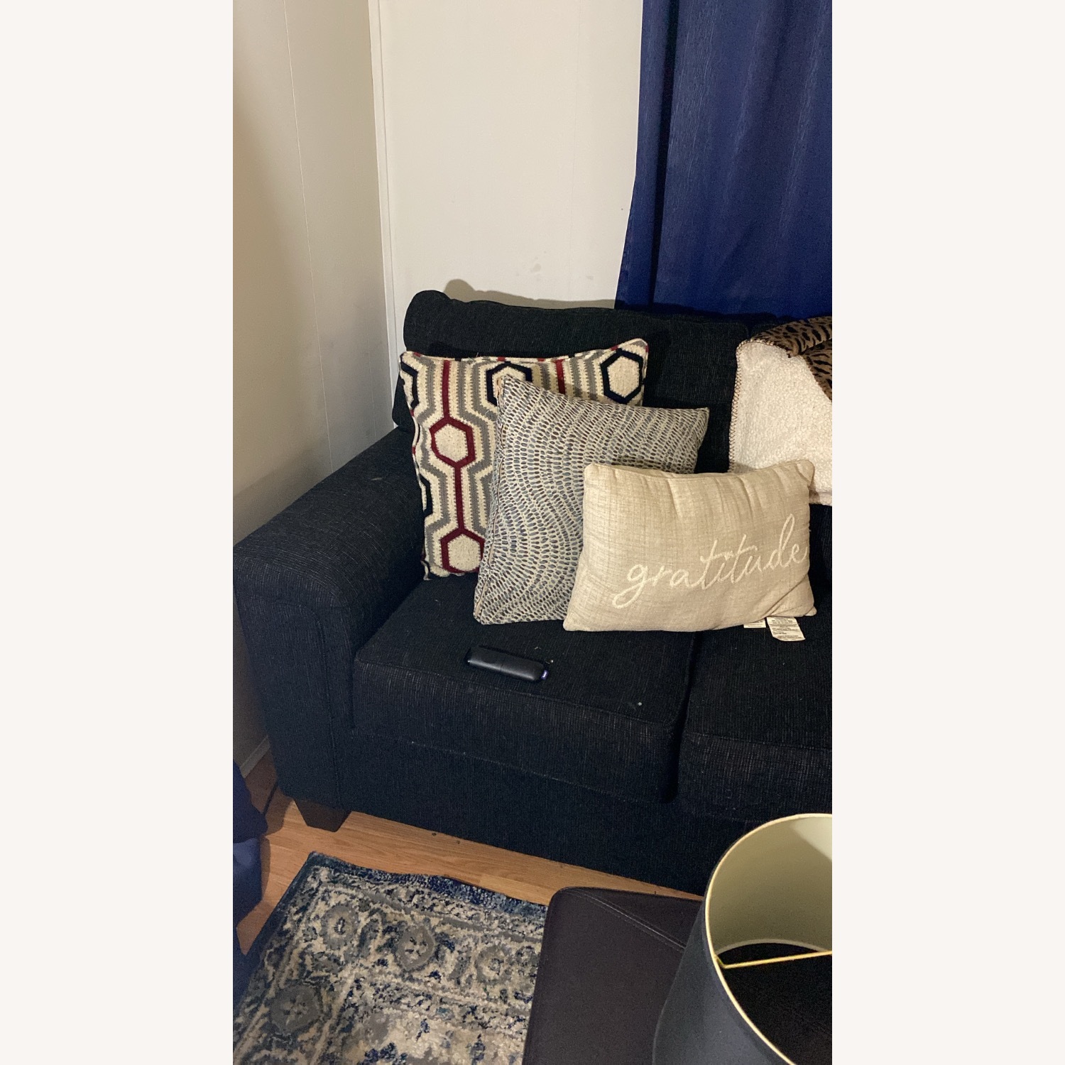 Ashley Furniture Black 2 Piece Sectional - image-5