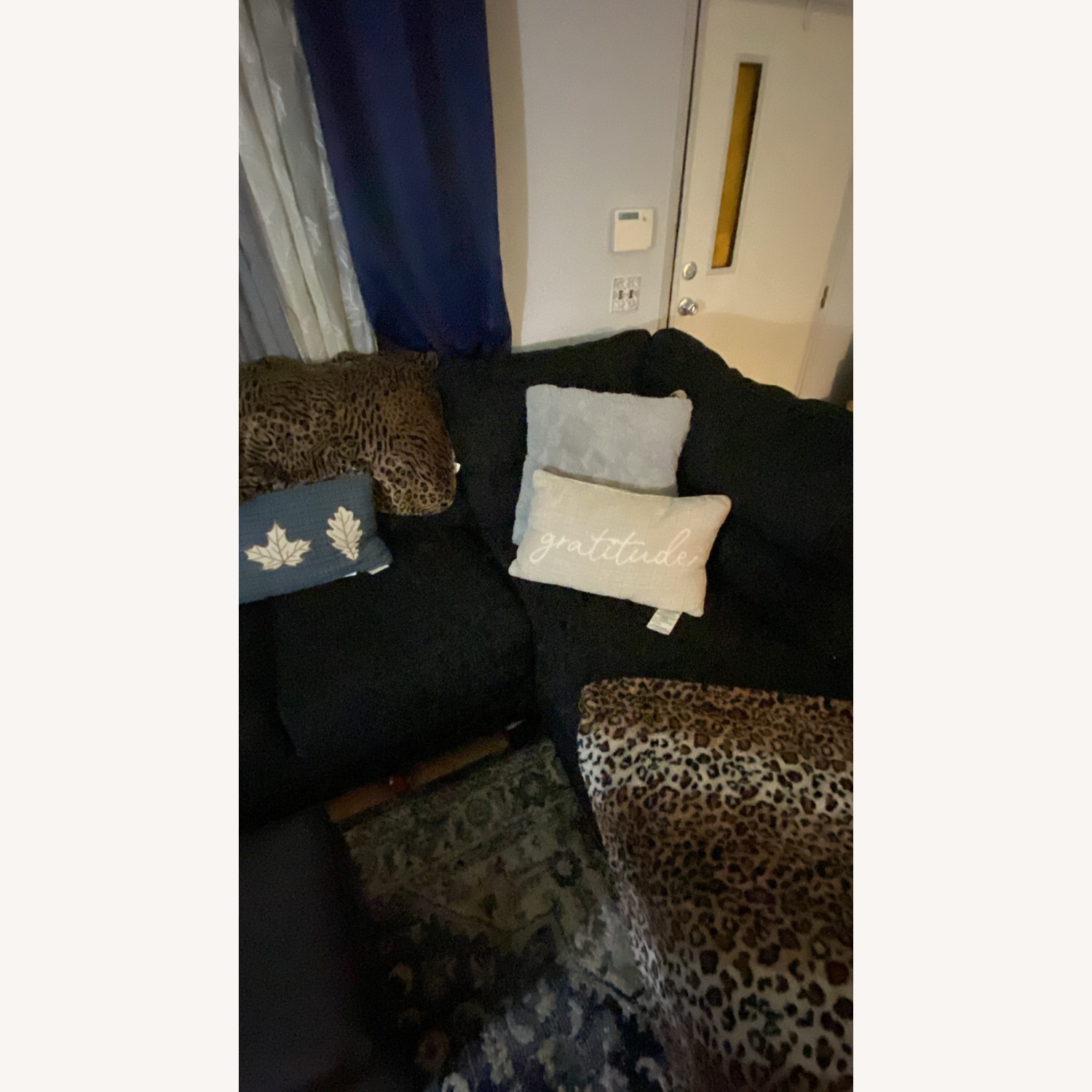 Ashley Furniture Black 2 Piece Sectional - image-6